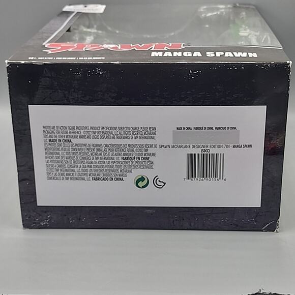 McFarlane Designer Edition Manga Spawn Figure Box Sealed Loose Sword & Shield - Picture 11 of 15